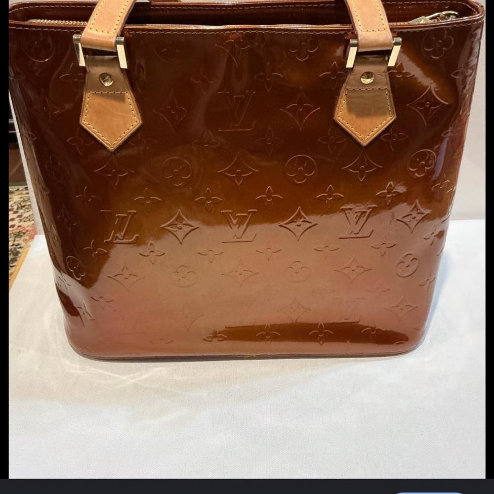 Louis Vuitton Brown Monogram Tote with Vachetta Leather